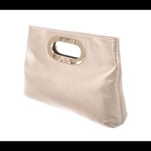 Michael Kors Gold Clutch